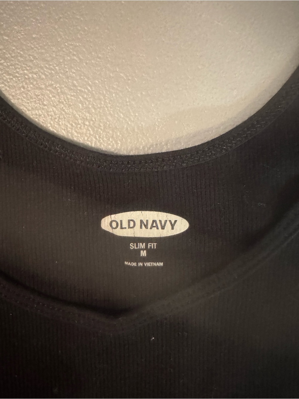 Old Navy Black Slim Fit Tank Top